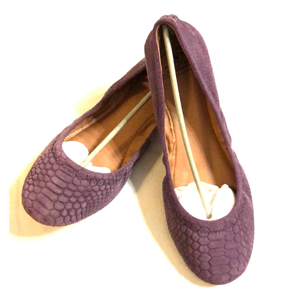 Purple flats